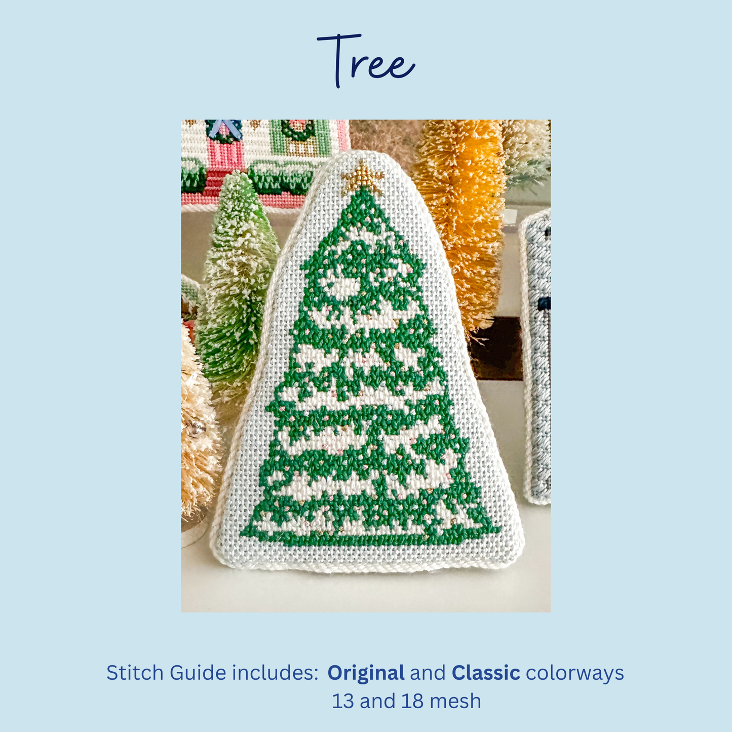 Stitch Guide for Le Point Studio Christmas Tree