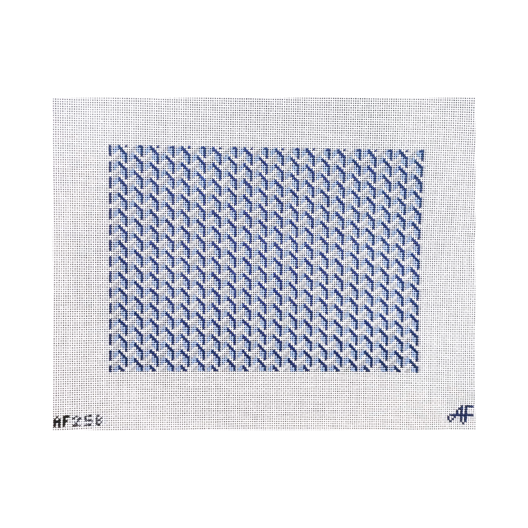 Allover Y Pattern Clutch 14 mesh Needlepoint Canvas