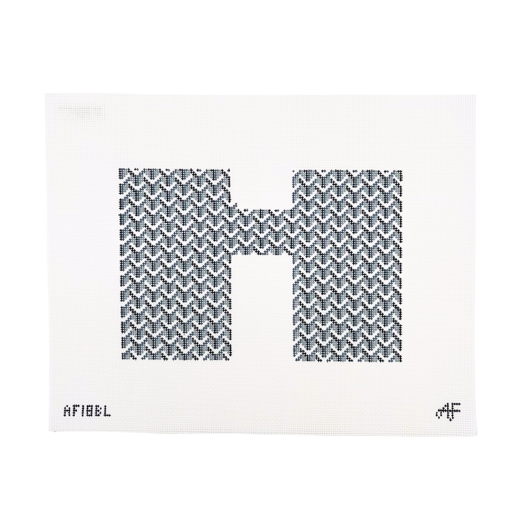 Y Pattern Clutch 14 mesh Needlepoint Canvas