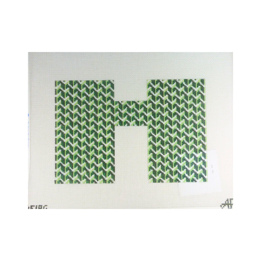 Y Pattern Clutch 14 mesh Needlepoint Canvas