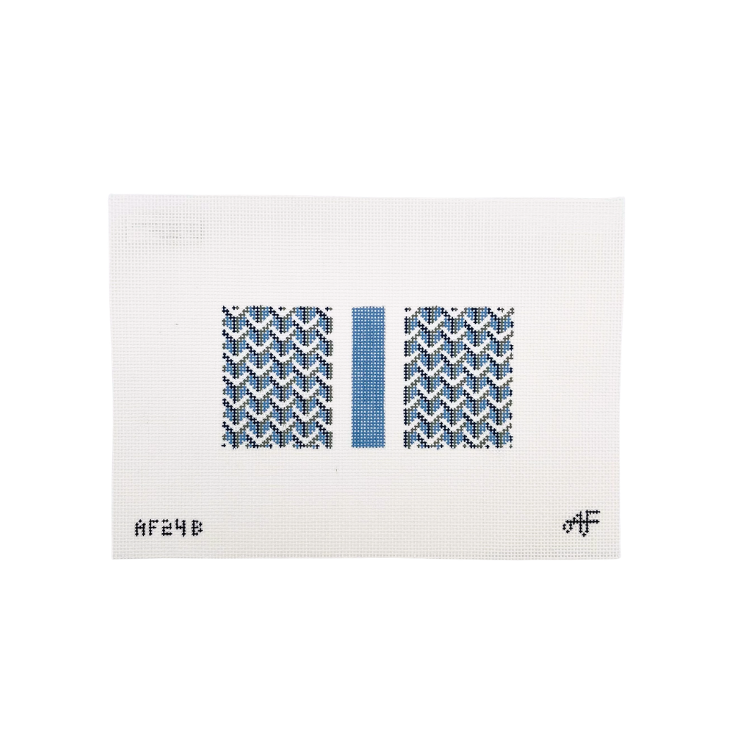 Y Pattern Eyeglasses 14 mesh Needlepoint Canvas