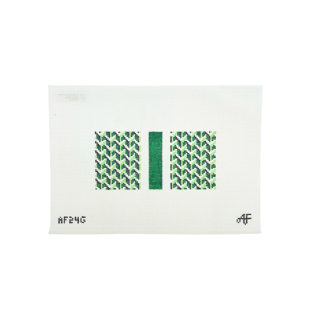 Y Pattern Eyeglasses 14 mesh Needlepoint Canvas