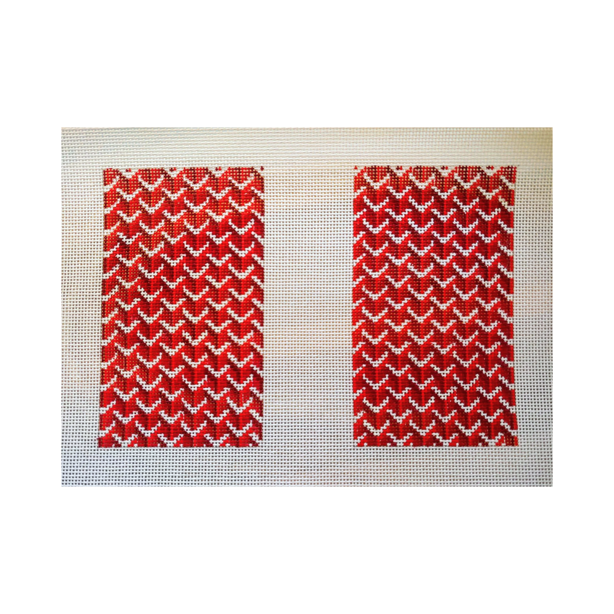 Y Pattern Clutch Back 14 mesh Needlepoint Canvas