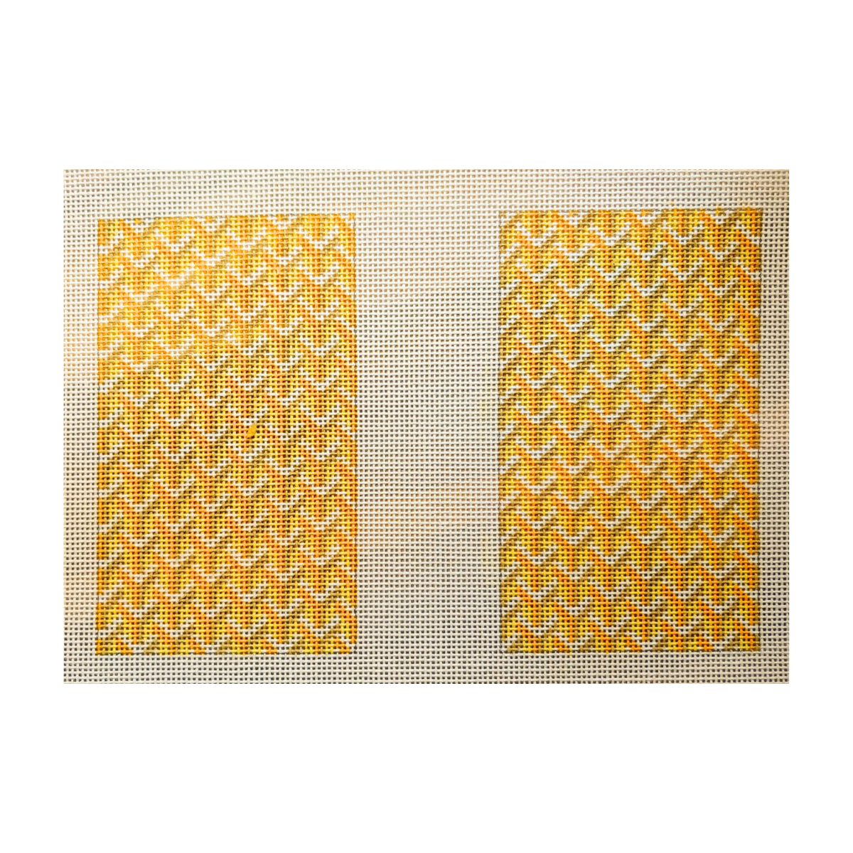 Y Pattern Clutch Back 14 mesh Needlepoint Canvas