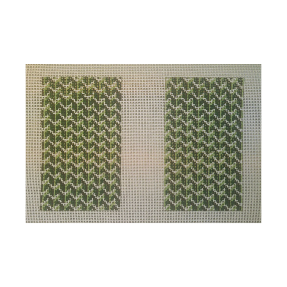 Y Pattern Clutch Back 14 mesh Needlepoint Canvas