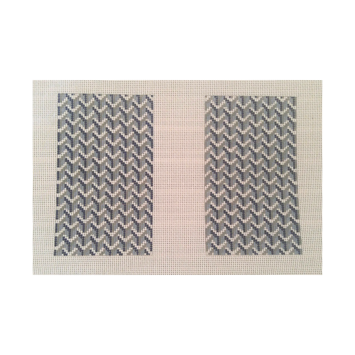 Y Pattern Clutch Back 14 mesh Needlepoint Canvas