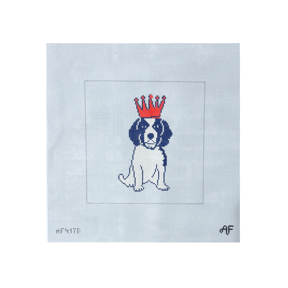 Cavalier King Charles 18 mesh Needlepoint Canvas