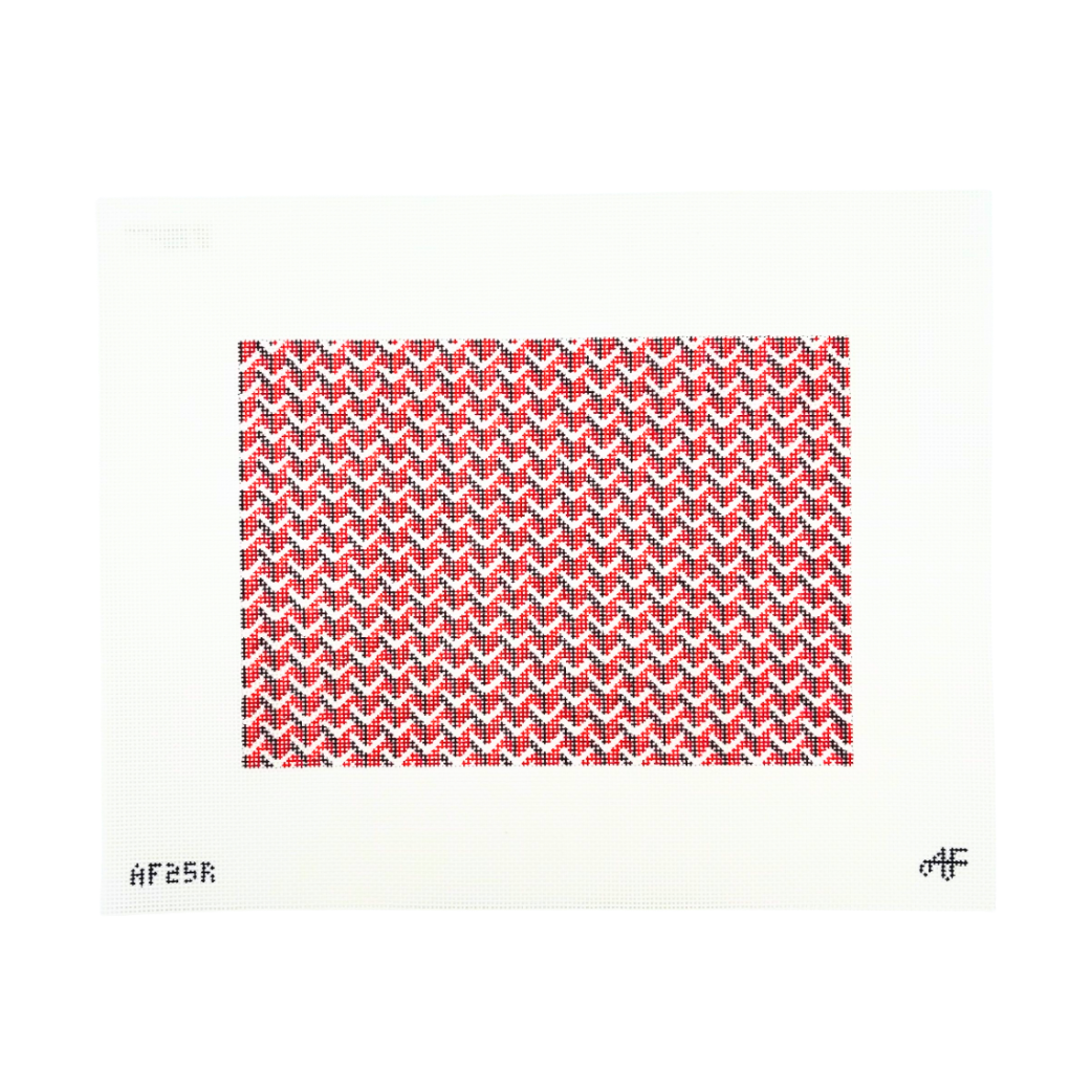 Allover Y Pattern Clutch 14 mesh Needlepoint Canvas