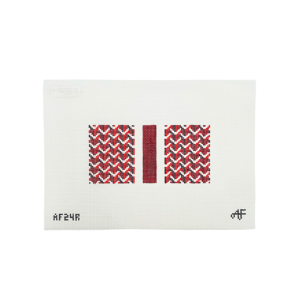 Y Pattern Eyeglasses 14 mesh Needlepoint Canvas