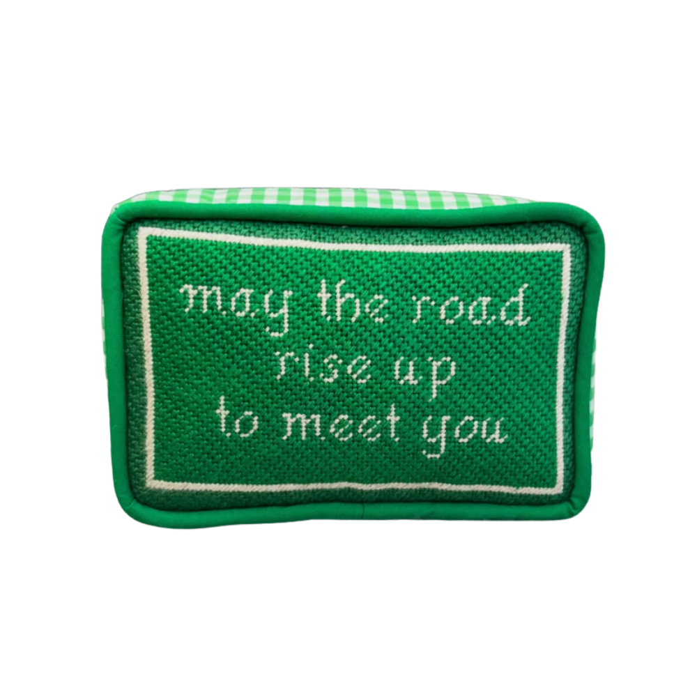 May the Road Rise Up to Meet You 18 mesh Needlepoint Canvas