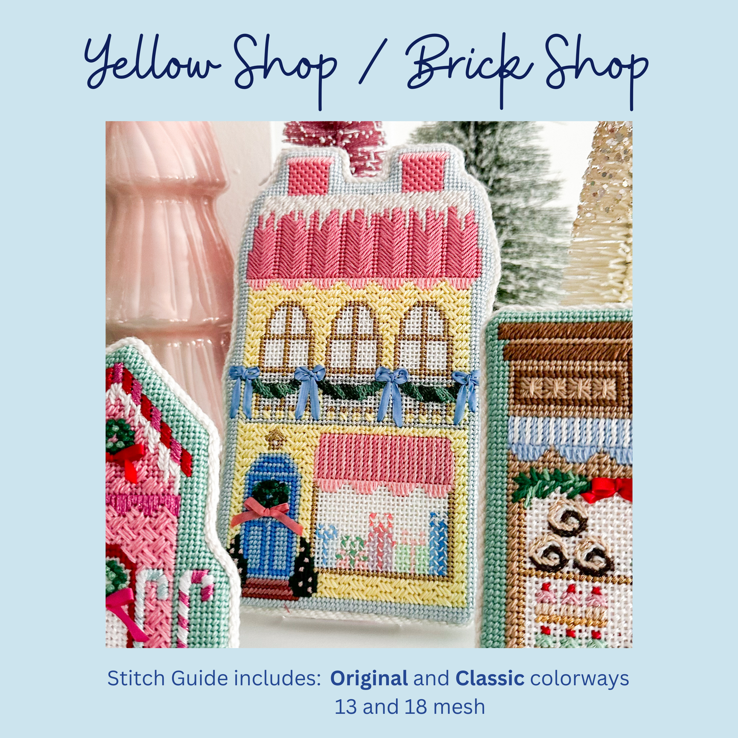 Stitch Guide for Le Point Studio Yellow Shop