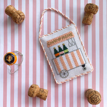Load image into Gallery viewer, Stitch Guide for Silver Stitch Needlepoint&#39;s Champagne Cart
