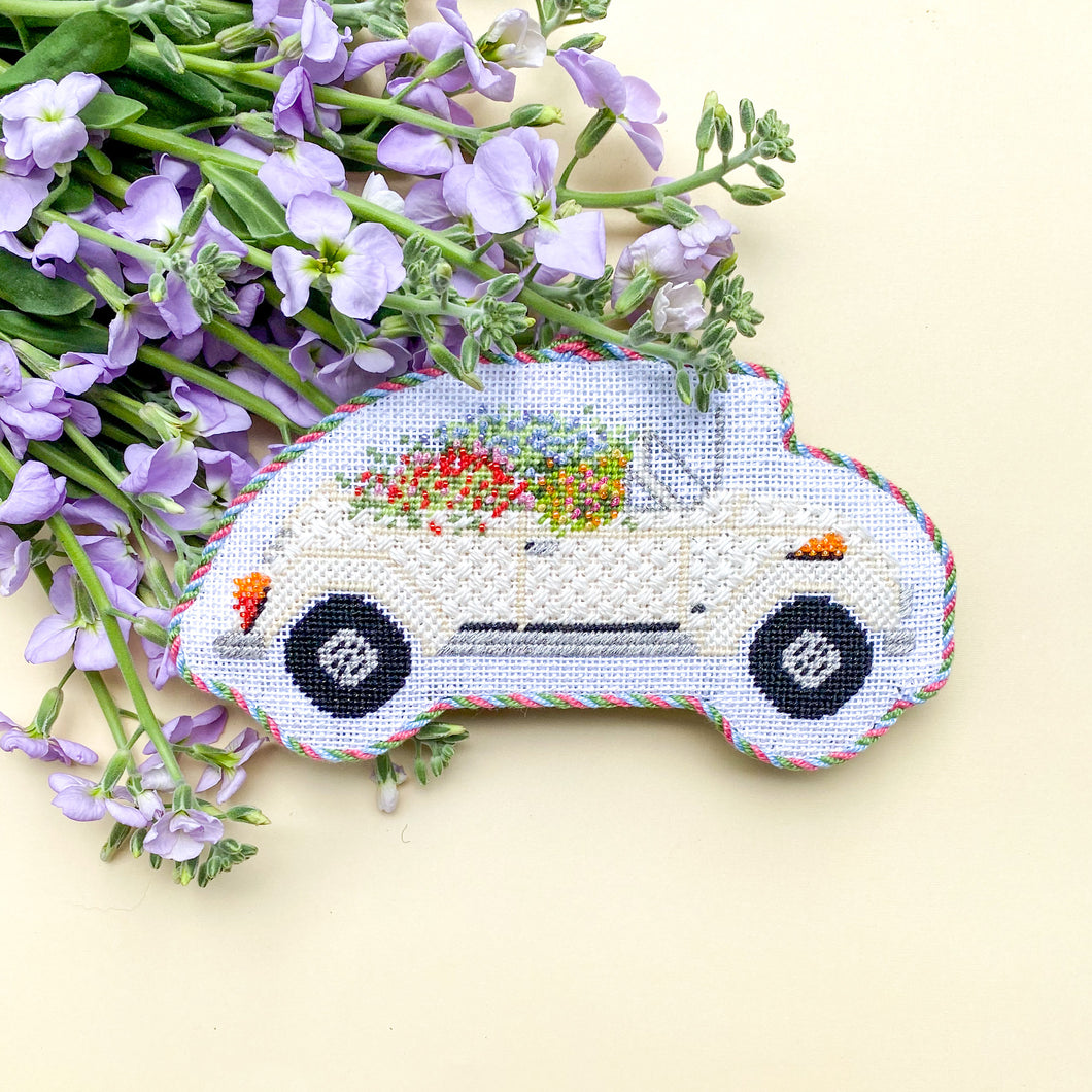 Volkswagen with Flowers