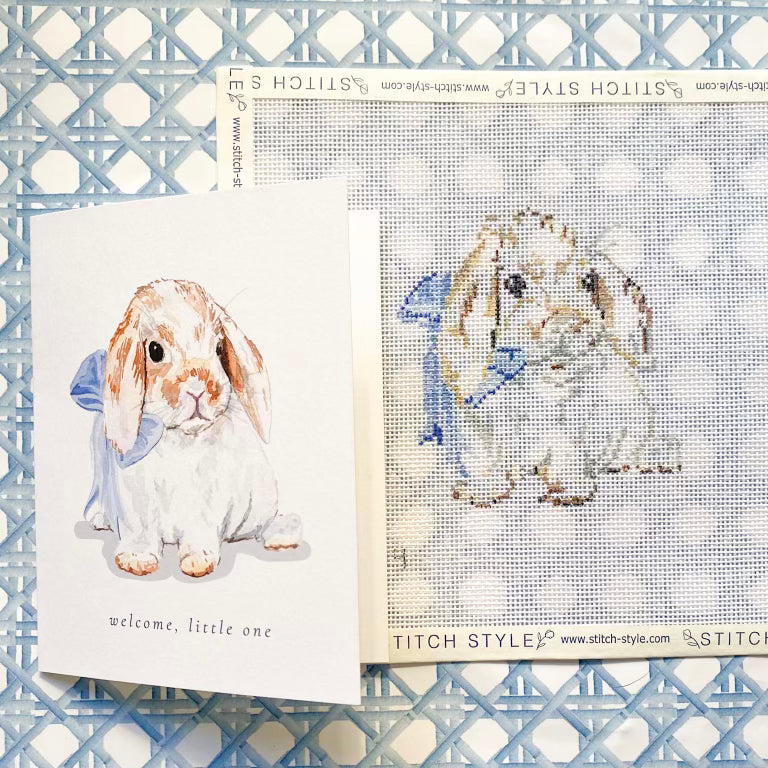 Emily Quigley: Bunny with Blue Bow