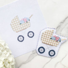 Load image into Gallery viewer, Baby Carriage Needlepoint Canvases
