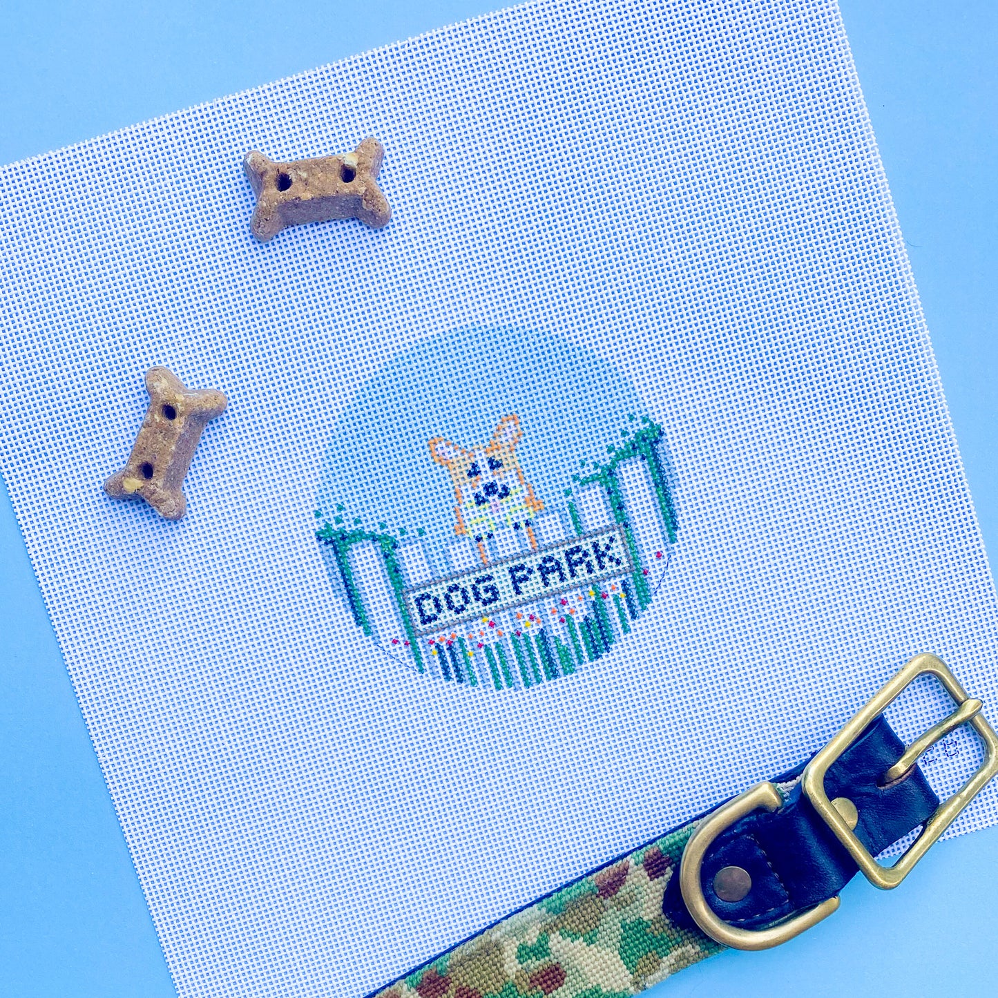 Dog Park Needlepoint Canvas Collection