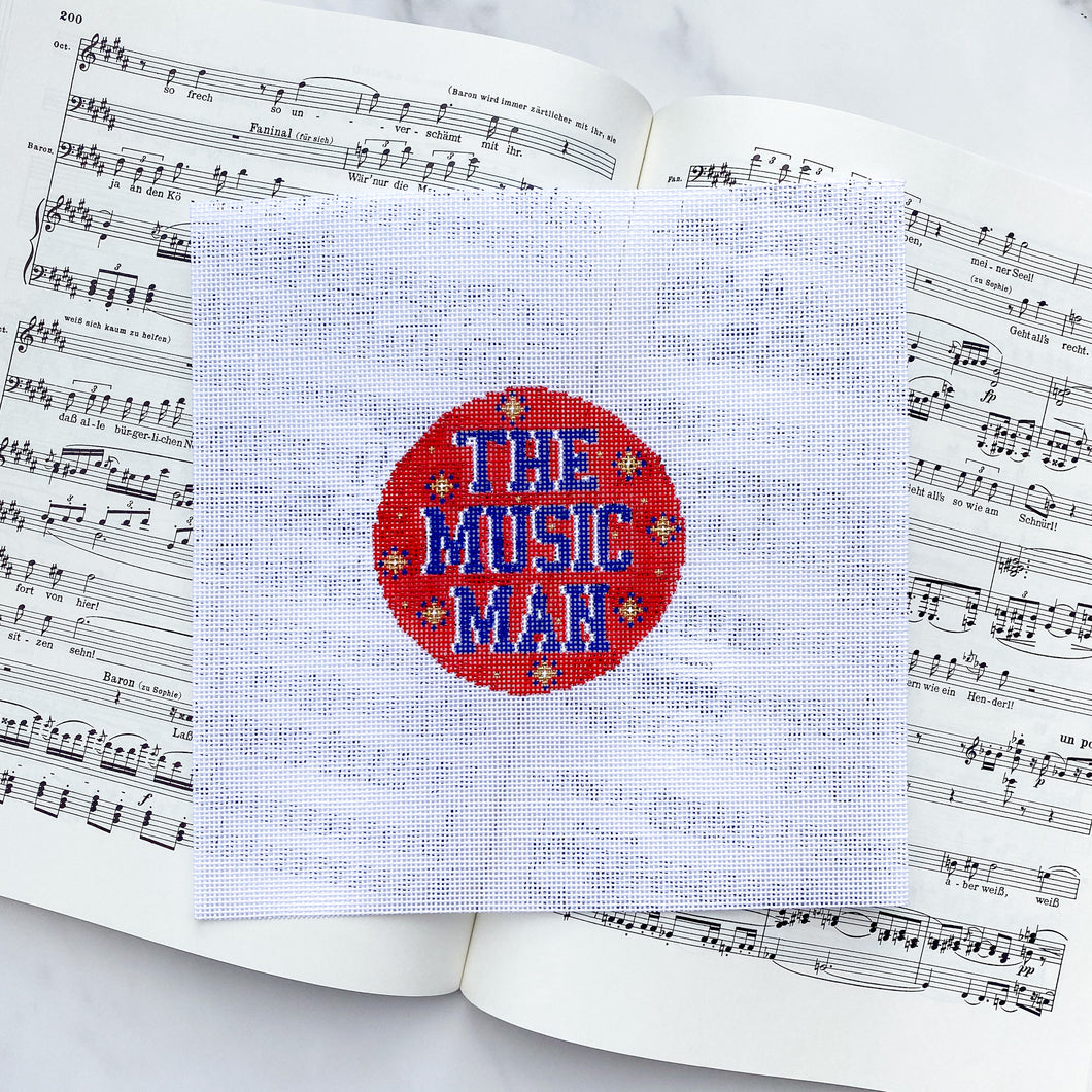 Opera Stitch: Musicals: The Music Man Needlepoint Canvas