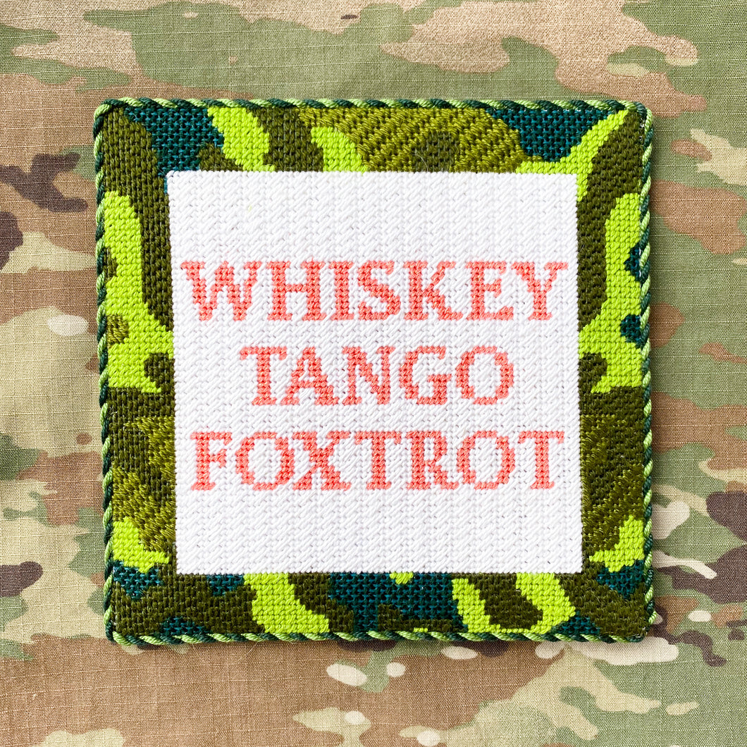 Stitch Guide for Ziggy Stitches Whiskey Tango Foxtrot Stitch Style