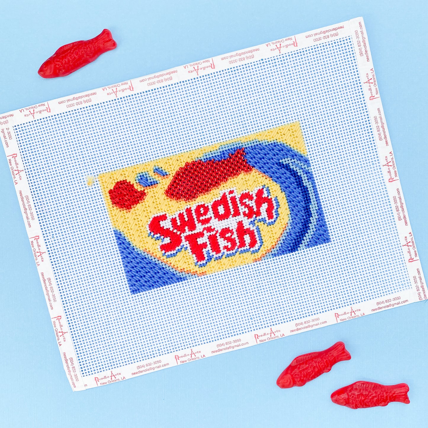 Stitch Guide for Needle Arts Swedish Fish