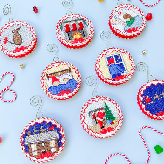 'Twas the night before Christmas Needlepoint Canvas Collection