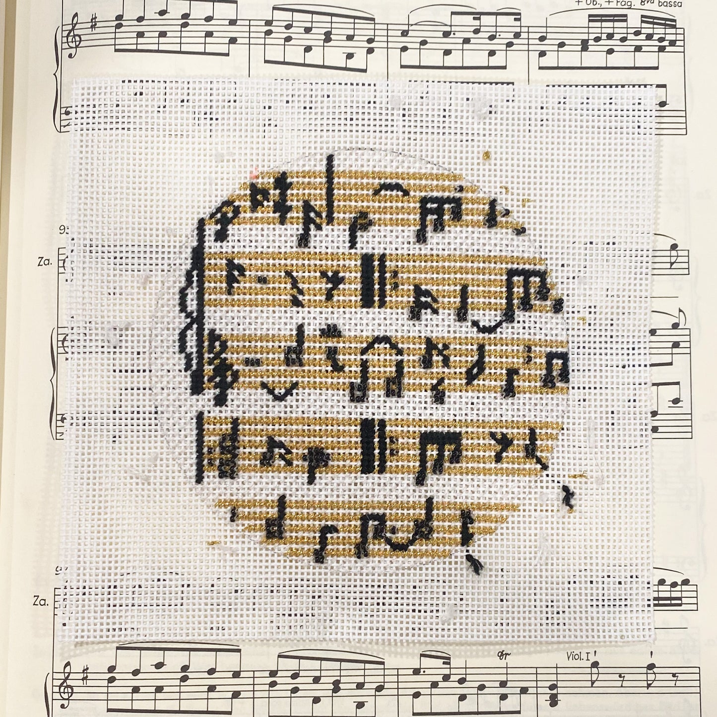 Stitch Guide for The Plum Stitchery Music Round