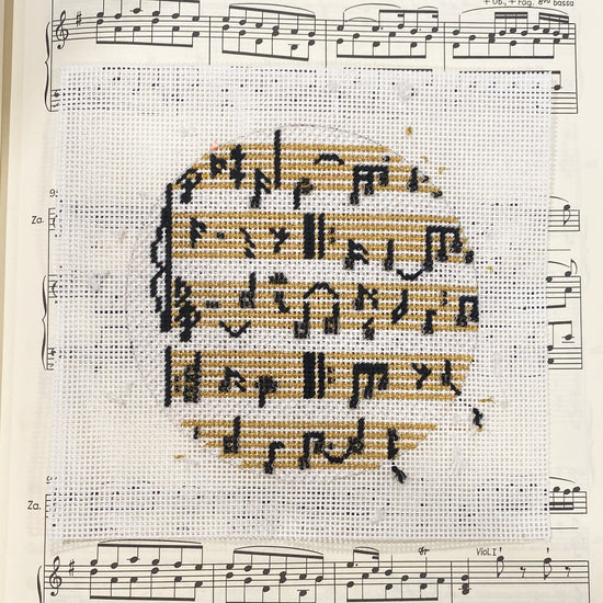 Stitch Guide for The Plum Stitchery Music Round