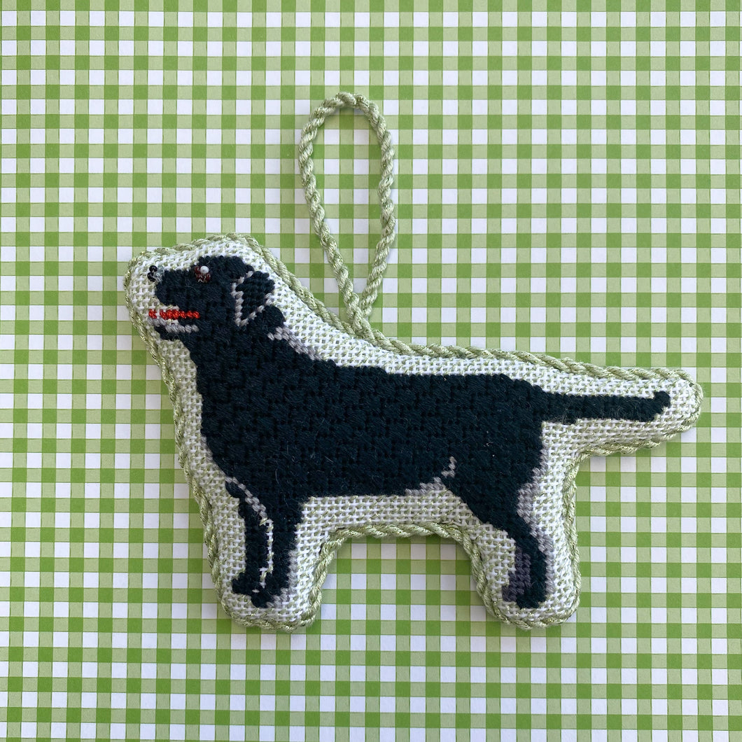Stitch Guide for Pip and Roo Black Labrador Canvas