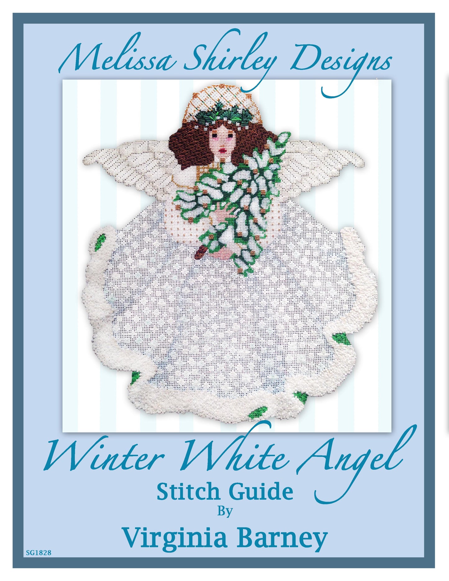 Stitch Guide for Melissa Shirley Winter White Angel