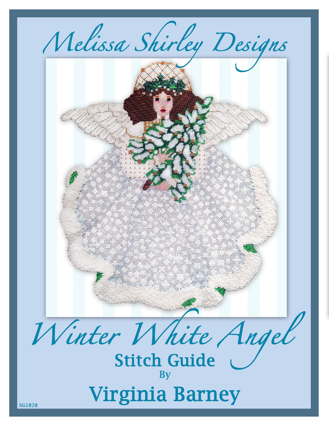 Stitch Guide for Melissa Shirley Winter White Angel
